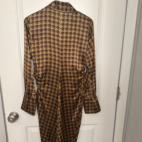 BANANA REPUBLIC Enchant Silk Shirtdress - Picture 4 of 4